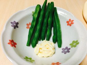 Read more about the article インゲン豆を食べる！