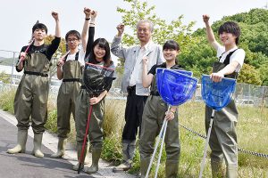Read more about the article 5/1淡水魚採集その１　ー岡山市東区土田ー